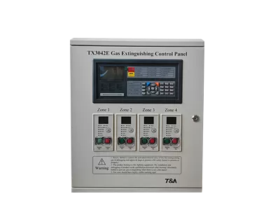 Panel de control de extinción de gas TX3042E